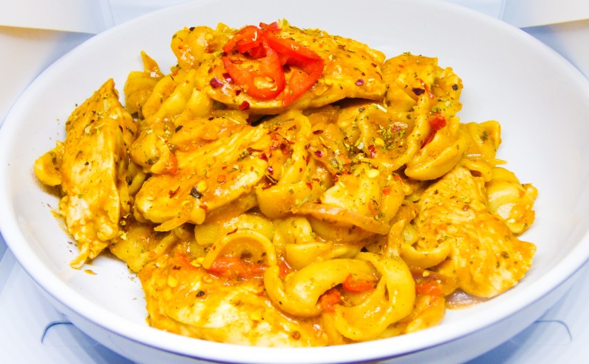 Chicken, Chilli and Red Pesto&nbsp;Pasta
