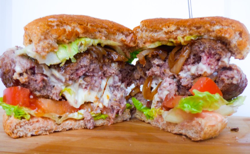 Blue Cheese Stuffed&nbsp;Burgers